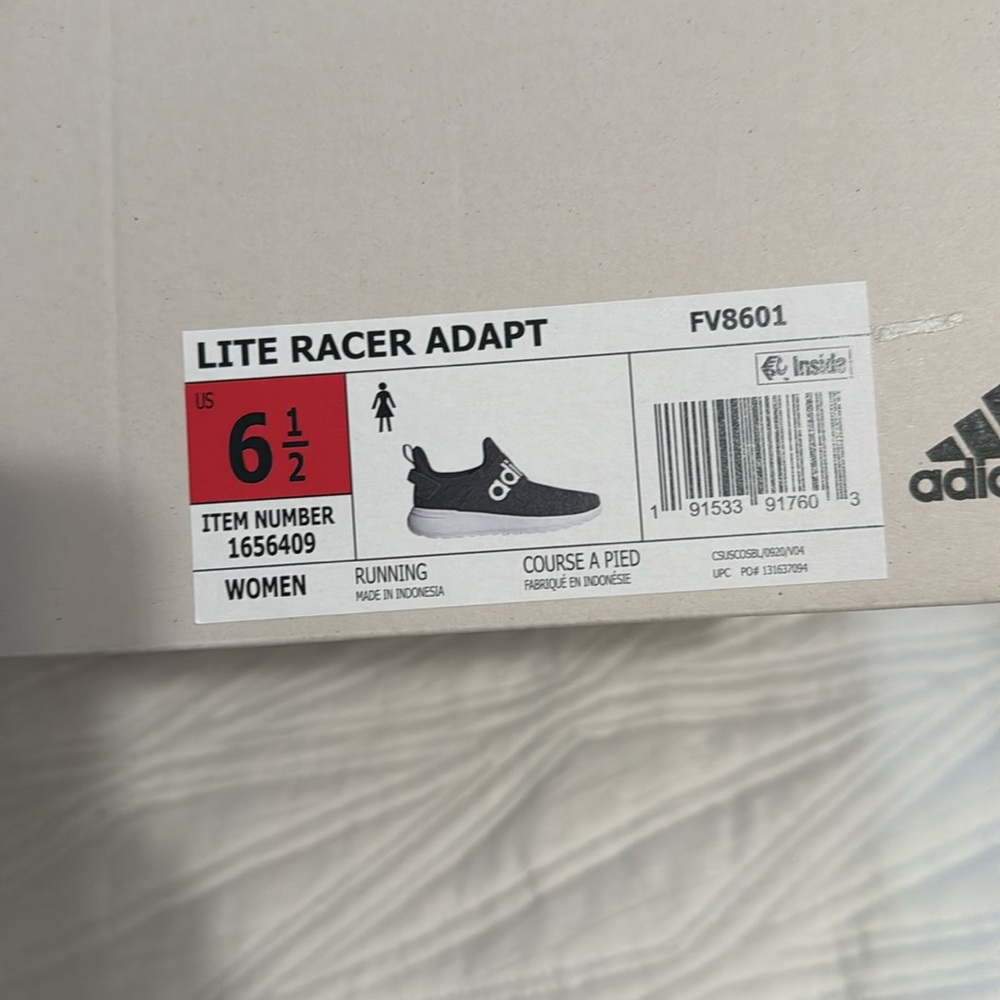 Adidas Lite Racer Adapt women size 6.5 - Picture 5 of 6